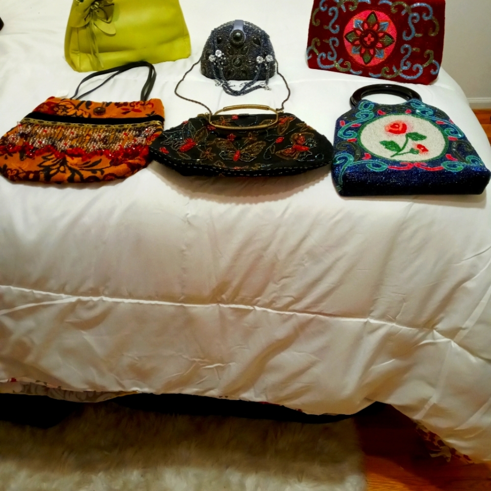 Beaded purses